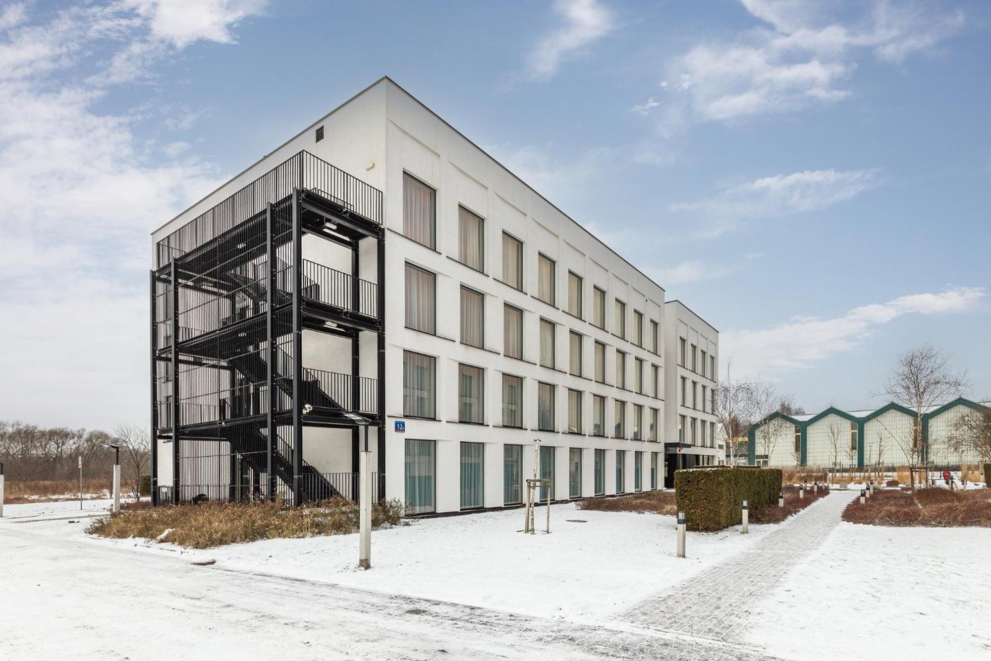 Superapart Wilanow Ministudio, Medicover, Swiatynia Opatrznosci Warschau Buitenkant foto
