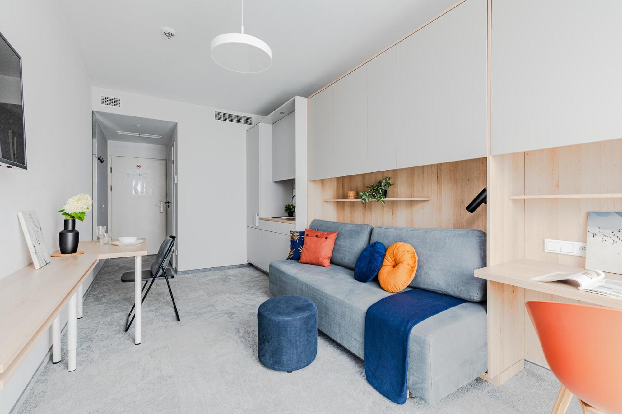 Superapart Wilanow Ministudio, Medicover, Swiatynia Opatrznosci Warschau Buitenkant foto